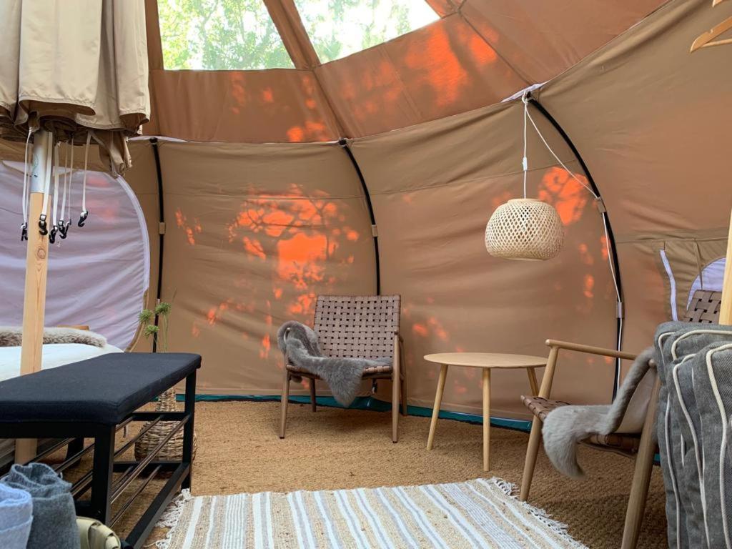 Romantic Luxus Glamping 3 Idestrup Exterior photo